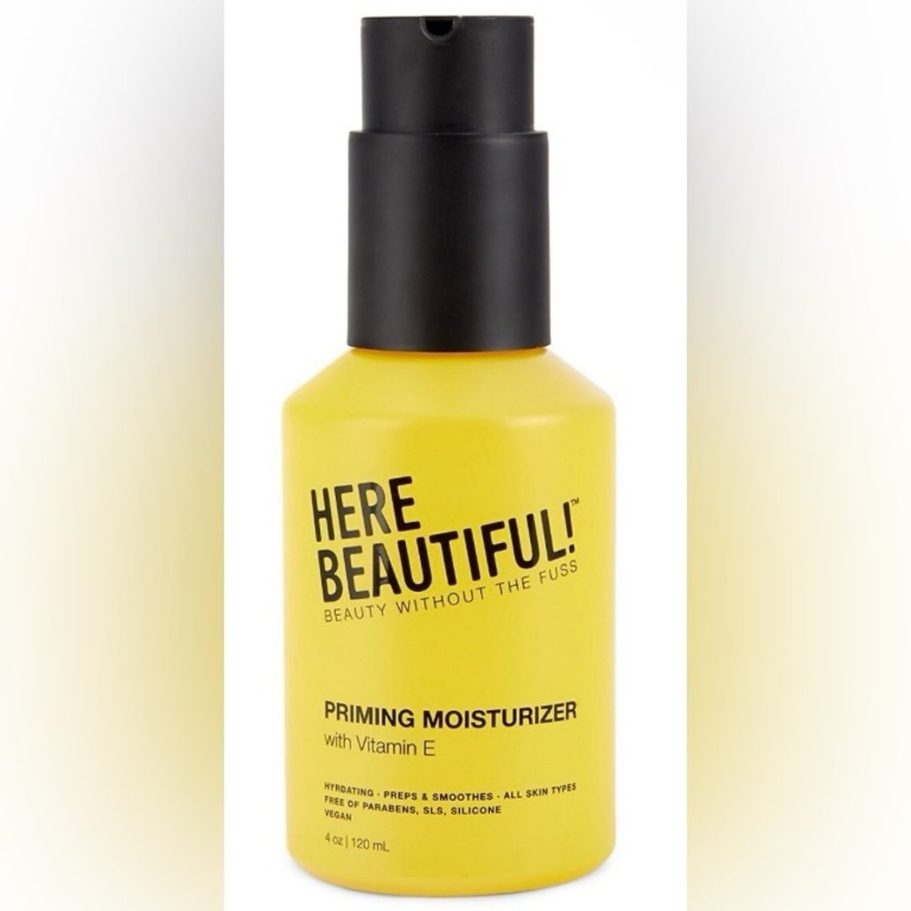 NEW! Here Beautiful! Women's Priming Moisturizer with Vitamin E - Size 4.0 Oz